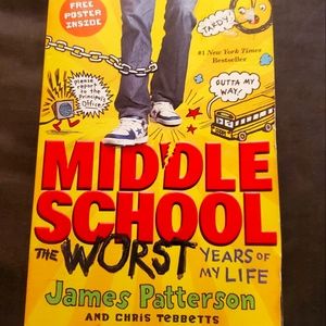 Middle School The Worst Years of My Life by James Patterson Poster Included